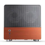 Case JONSBO V12 Black – M-ATX/ ITX| GPU 260mm| Kính 270°